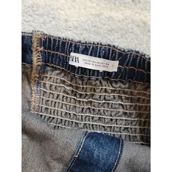 Zara Sleeveless Denim Maxi Dress XS NWOT - Picture 9 of 10